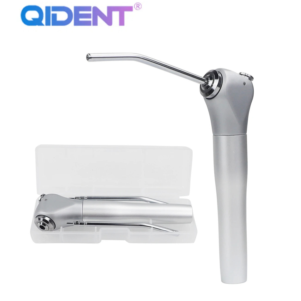 Dental Air Water Spray Triple 3 Way Syringe Handpiece+2 หัวฉีดเคล็ดลับหลอดสําหรับ Air Triple Syringe