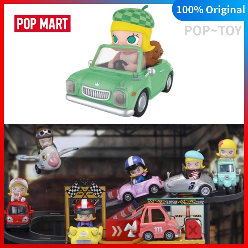 POPMART MOLLY CAR CAR Series POP CAR Cute Figure POP MART Official [100% ของแท้]