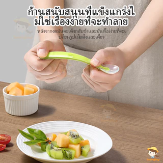 SWEETYBAYI ช้อนซิลิโคนปลายนิ่ม ช้อนเด็ก (Ab28) พร้อมกล่องใส่ ช้อนซิลิโคน ช้อนป้อนอาหารเด็กเล็ก ปลายช้อนนิ่ม