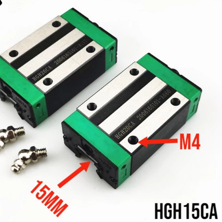 HGH15CA HGH 15 CA HGH 15CA LINEAR BEARING BLOCK MOTION BALL CNC HGR15