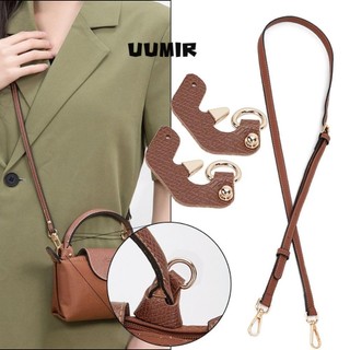 UUMIR   สายกระเป๋าหนังแท้ แบบเปลี่ยน สําหรับ Longchamp