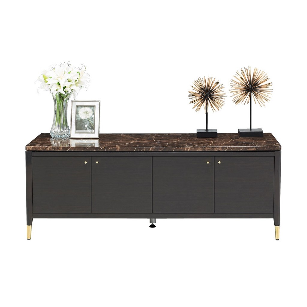 SB Design Square ไซด์บอร์ด รุ่น Michala สีไม้เข้ม (150x50x56 ซม.)  แบรนด์ SB CASA