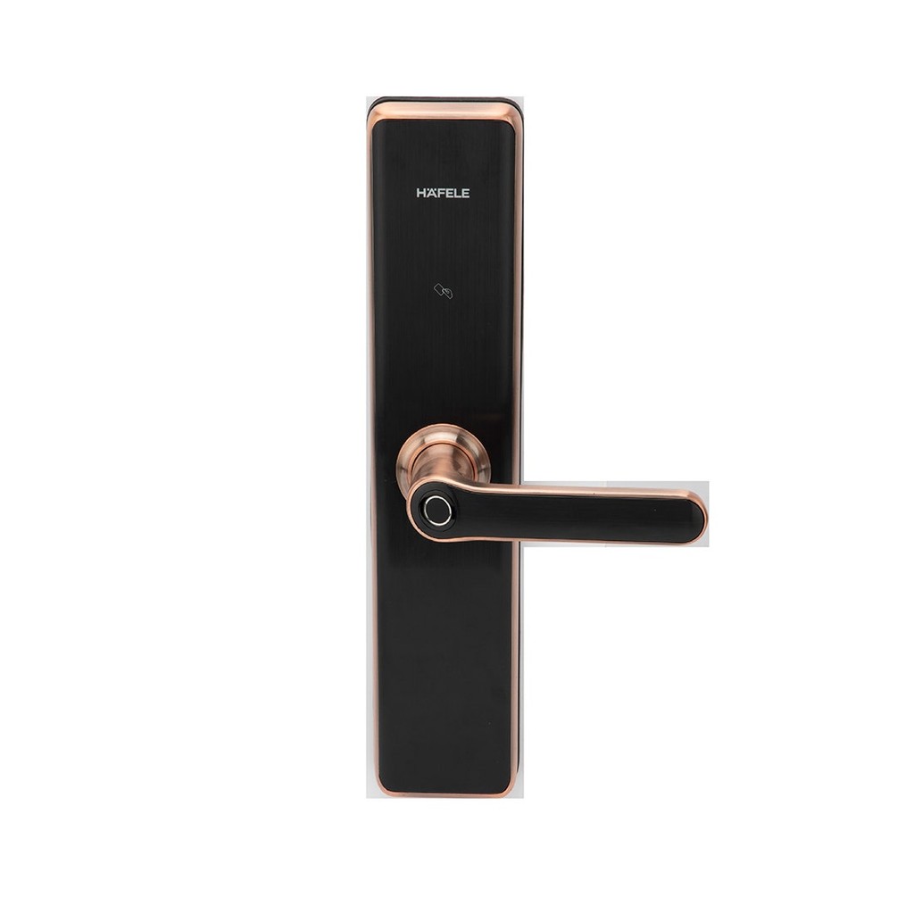 SB Design Square กลอนประตูดิจิตอล Hafele รุ่น DL7600/Copper (499.56.227)
