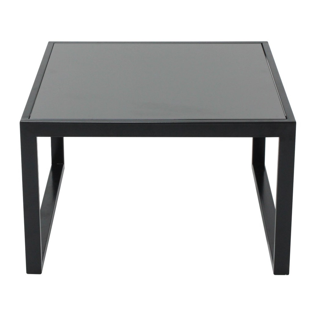 SB Design Square โต๊ะกลาง รุ่น BRENDA สีดำ (64x64x40 ซม.)  แบรนด์ LOOMS