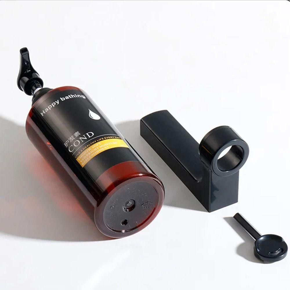 แฟลชซิน ขวดปั๊มเปล่า,ไม่เจาะล้างตู้ทําสบู่ด้วยตนเอง,สะดวกรีฟิลมือกดติดผนังอาบน้ําโลชั่นคอนเทนเนอร์โรงแรม - รูปที่ 2