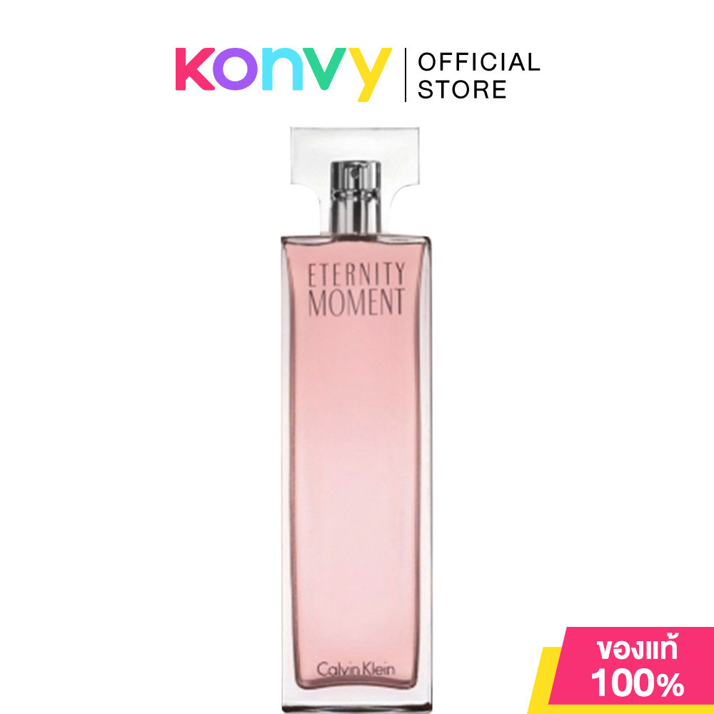 Calvin Klein CK Eternity Moment EDP 100ml น้ำหอมสำหรับผู้หญิง (ของแท้ 100%).