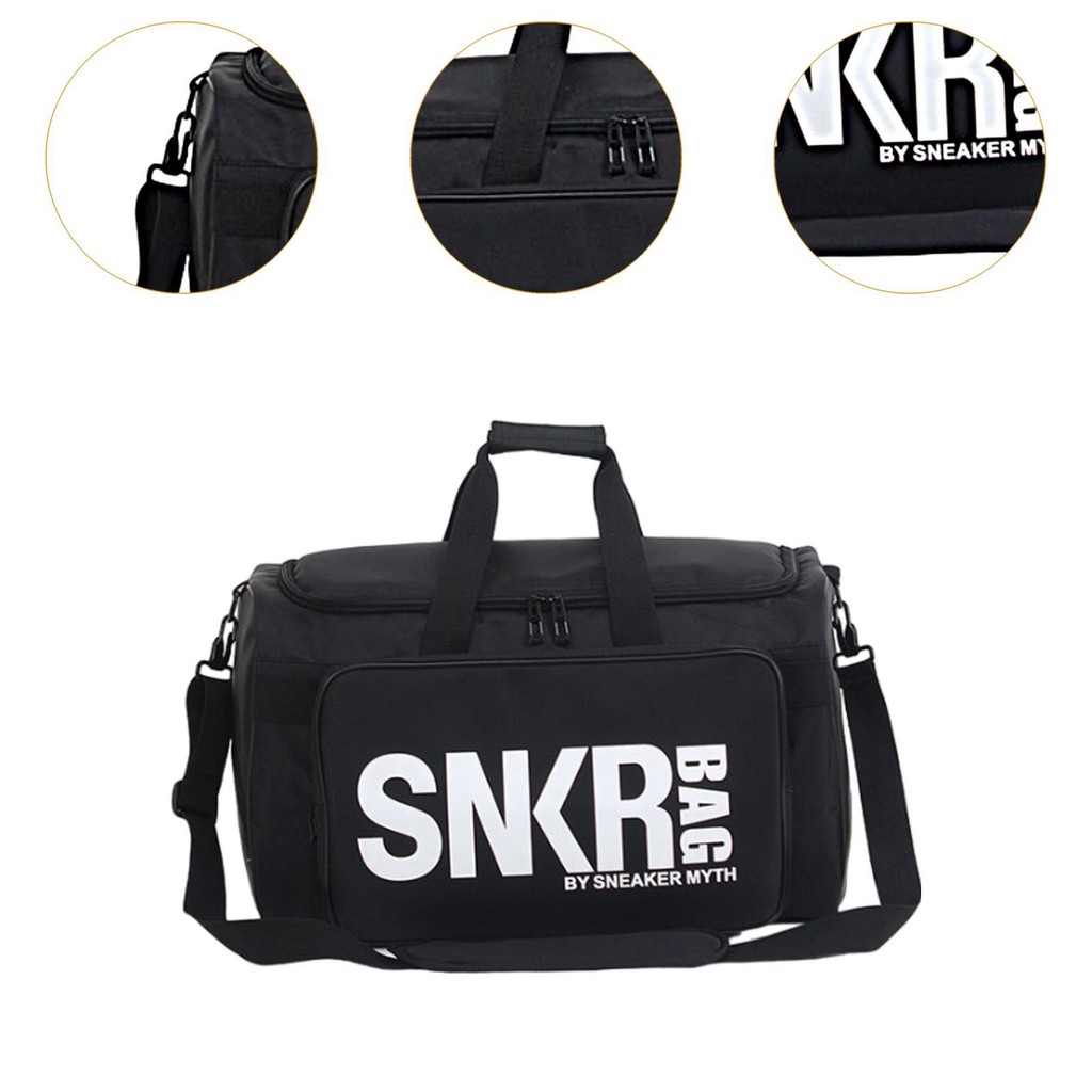 [Qklmdt] Travel Duffle Bag กระเป๋า Weekender น้ําหนักเบาสําหรับผู้ชาย Satchel Sports Gym Bag