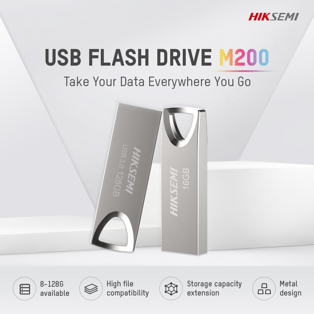 HIKSEMI CLASSIC M200 8GB 16GB FLASH DRIVE แฟลชไดร์ฟ รับประกัน 5 ปี