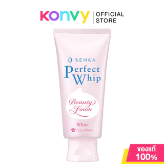 Senka Perfect Whip เซนกะ โฟมล้างหน้า 100g (White/Fresh/Acne Care/Vitc Poreless Glow)