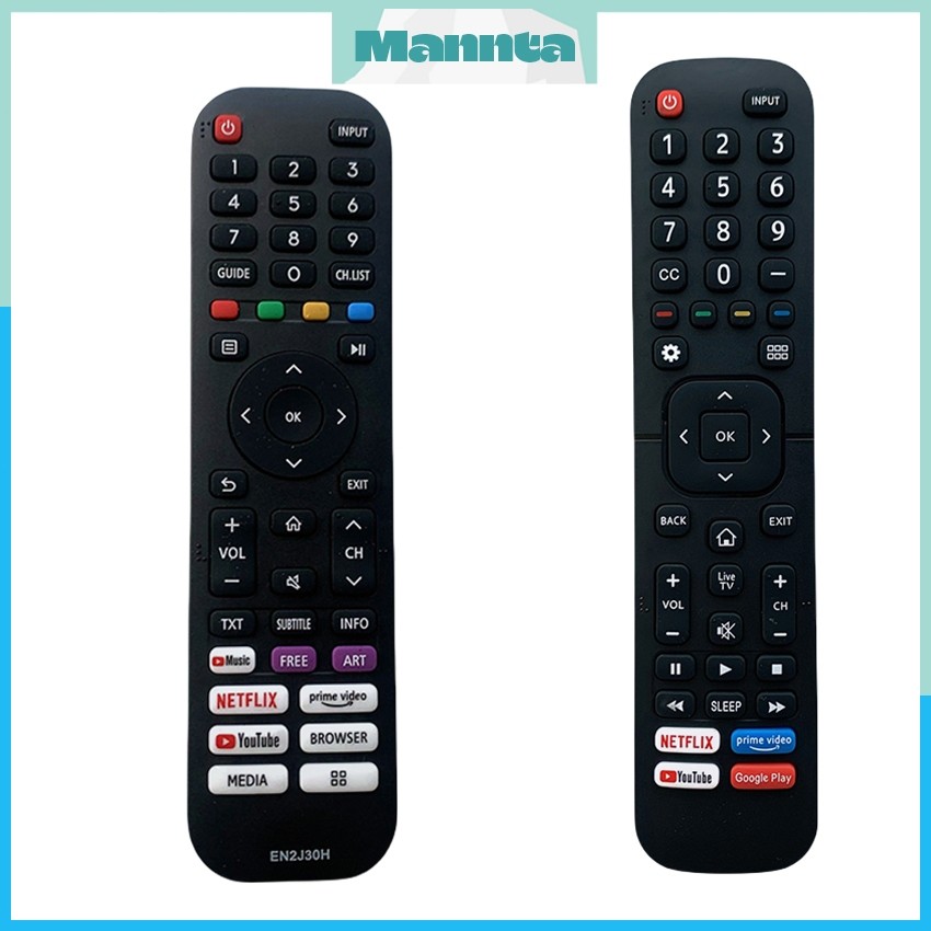 Devant Hisense สมาร์ททีวีรีโมทคอนโทรล EN2J30H Hisense Devant Remote พร้อม NETFLIX YouTube