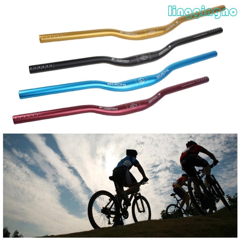 Rr 31 8x620 มม.อลูมิเนียมแฮนด์ตรง MTB Riser แบน Handle Bar