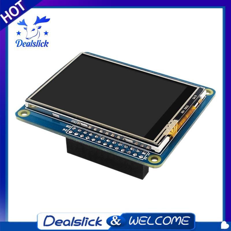 หน้าจอสัมผัสขนาด 2.4 นิ้วสำหรับ Raspberry Pi 4B/3B+/3B/3A+/ Zero W หน้าจอสัมผัส LCD 320x240 สำหรับ R