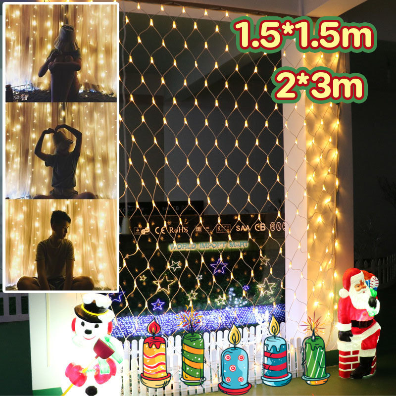 พร้อมส่ง ไฟประดับ LEDไฟจัดงานปาร์ตี้ ปรับได้ 8 โหมด สําหรับตกแต่งบ้าน (ขนาด3เมตร)