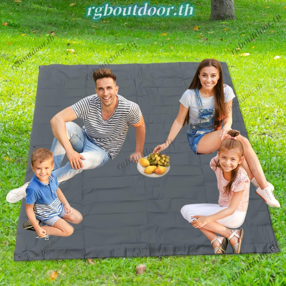 จัดส่งในกรุงเทพฯ Outdoor Camping Mat กันน้ํา Moisture-proof เต็นท์แผ่นปูพื้นสําหรับการเดินทางปีนเขา