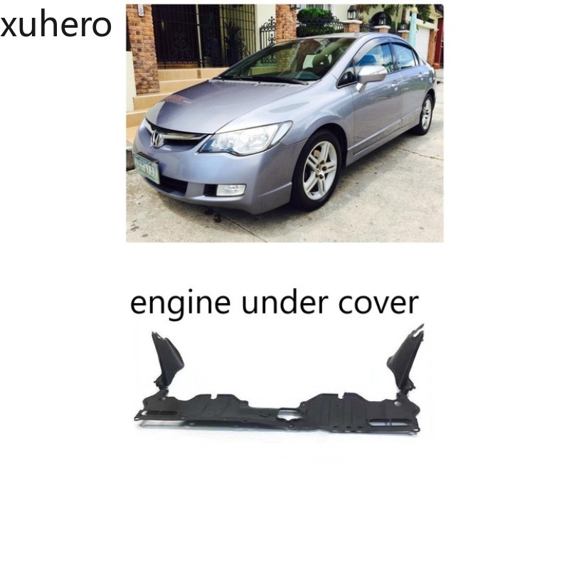 Civic FD เครื่องยนต์ภายใต้ฝาครอบ splash shield ภายใต้ enjin center guard tengah liner FD1 FD2 FD3 ประเภท R SNA 2006 2007 2008 2009 2010 2011