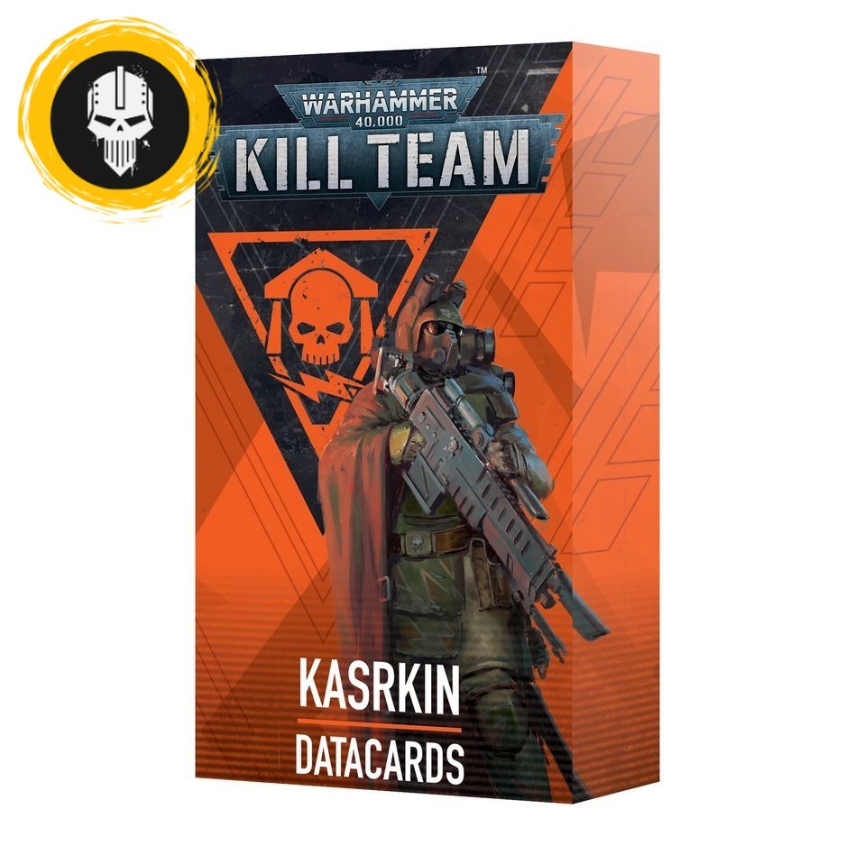 (GWพร้อมส่ง) KILL TEAM DATACARDS: KASRKIN (ENG) การ์ดสำหรับKill Team