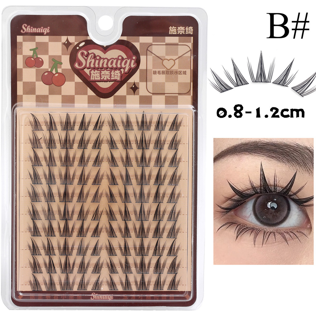 ขนตาปลอมแบบไร้กาวแบบใช้ซ้ําได้ - กาวในตัวการ์ตูนธรรมชาติหนาขนตายาวขยาย - ขยายเครื่องมือความงามตา - รูปที่ 7