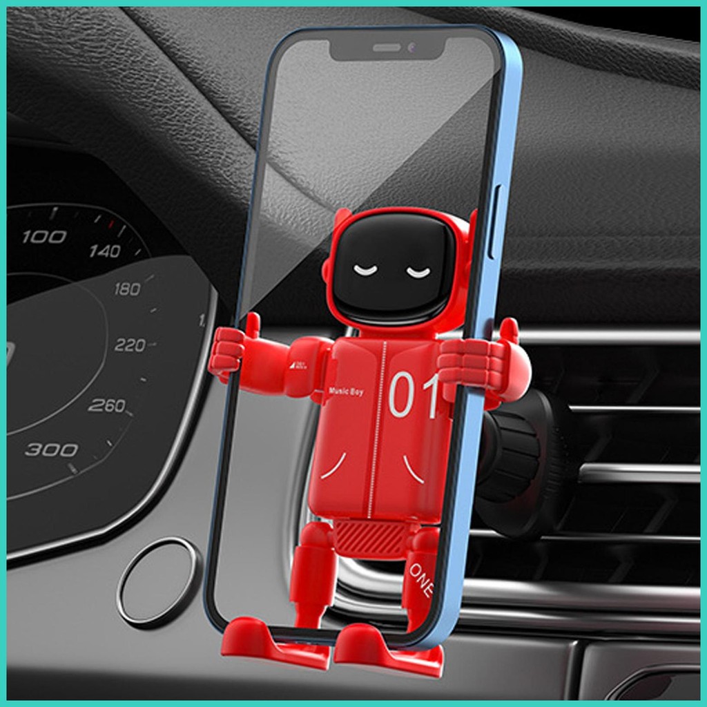 Car Mount สําหรับโทรศัพท์ Vent Auto Air Vent คลิปผู้ถือโทรศัพท์มือถือ Anti Shock ผู้ถือโทรศัพท์มือถือรถ Cradle magith