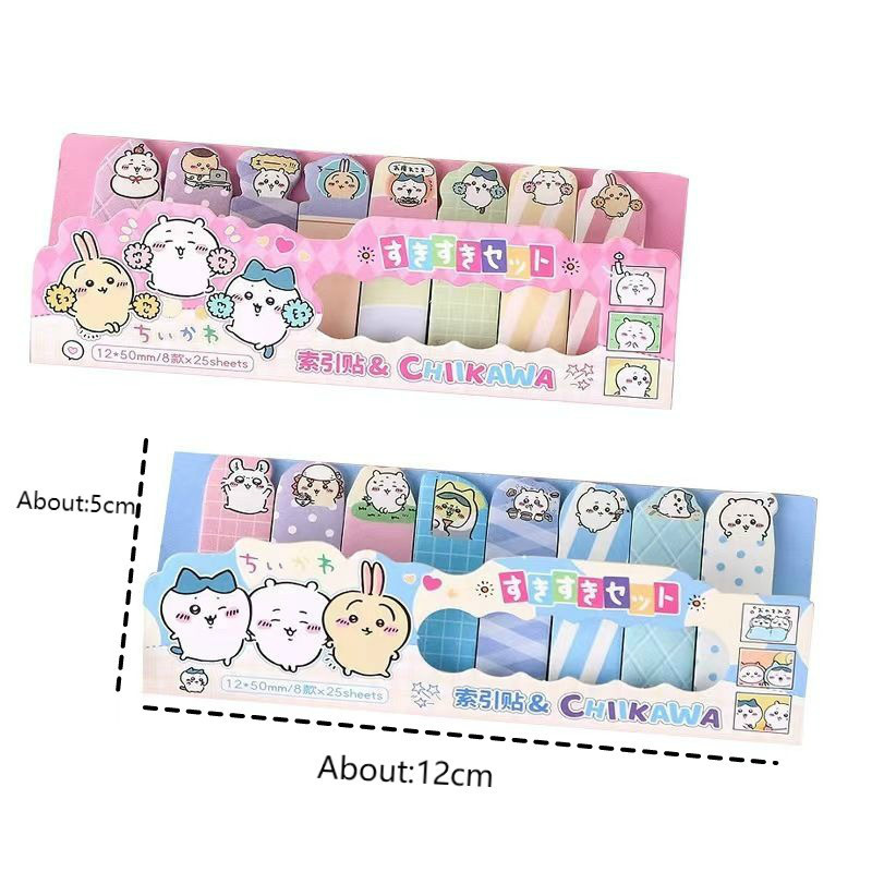 200ชิ้น/หนังสือ ญี่ปุ่นชิกาวสติกเกอร์ดัชนี อุซากิ โยชิอิ คู่มือสติกเกอร์สติกเกอร์ความสะดวกสบายสําหรับนักเรียนศึกษาเครื่องเขียนขายส่ง - รูปที่ 4