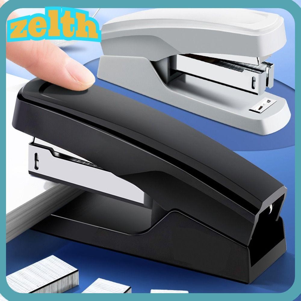 Zelth Stapler, Use 24/6 Staples Color Long Stapler, Creative Labor- saving ขนาดใหญ่ ความพยายาม|โรงเรียนสํานักงาน