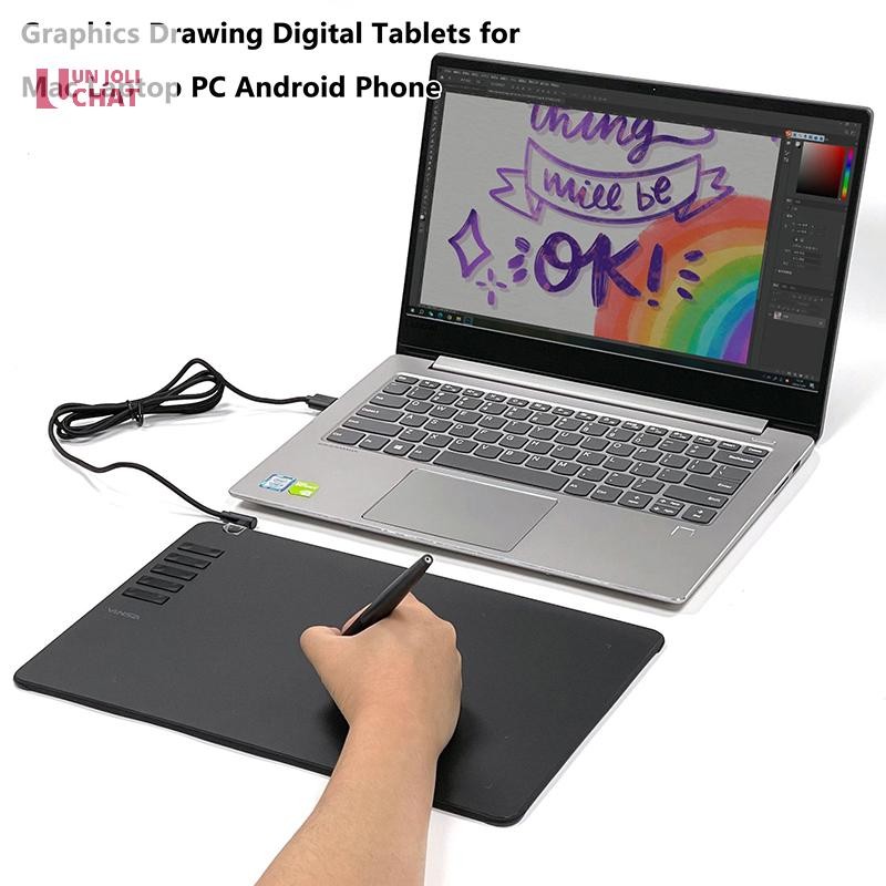 Good Graphics Drawing Tablet Digital Pen Pad Wrig กระดานวาดภาพสําหรับโทรศัพท์ Android Windows Mac แล็ปท็อปสําหรับ Paming Designing Course ได้ดี