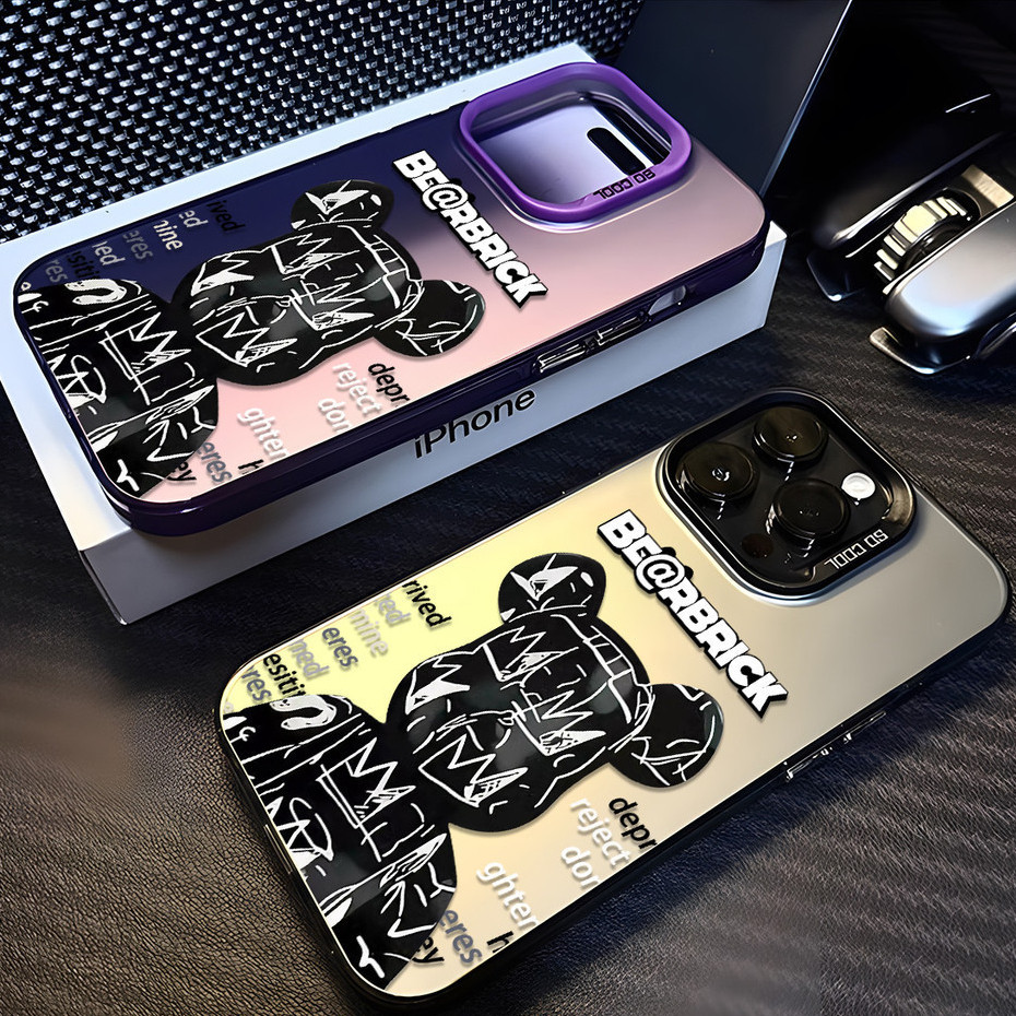 วีโว่ เคสโทรศัพท์ For VIVO Y17 Y17S Y28 Y1S Y50 Y51 Y91 Y95 Y15s Y15a Y01 Y53s Y51a Y31 เคส กรณีโทรศัพท์รูปแบบหมีรุนแรง