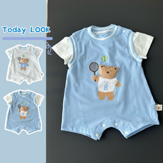ใหม่ที่มีคุณภาพสูงทารกเสื้อผ้าฤดูร้อนแขนสั้น ชุด 0-24เดือนทา…