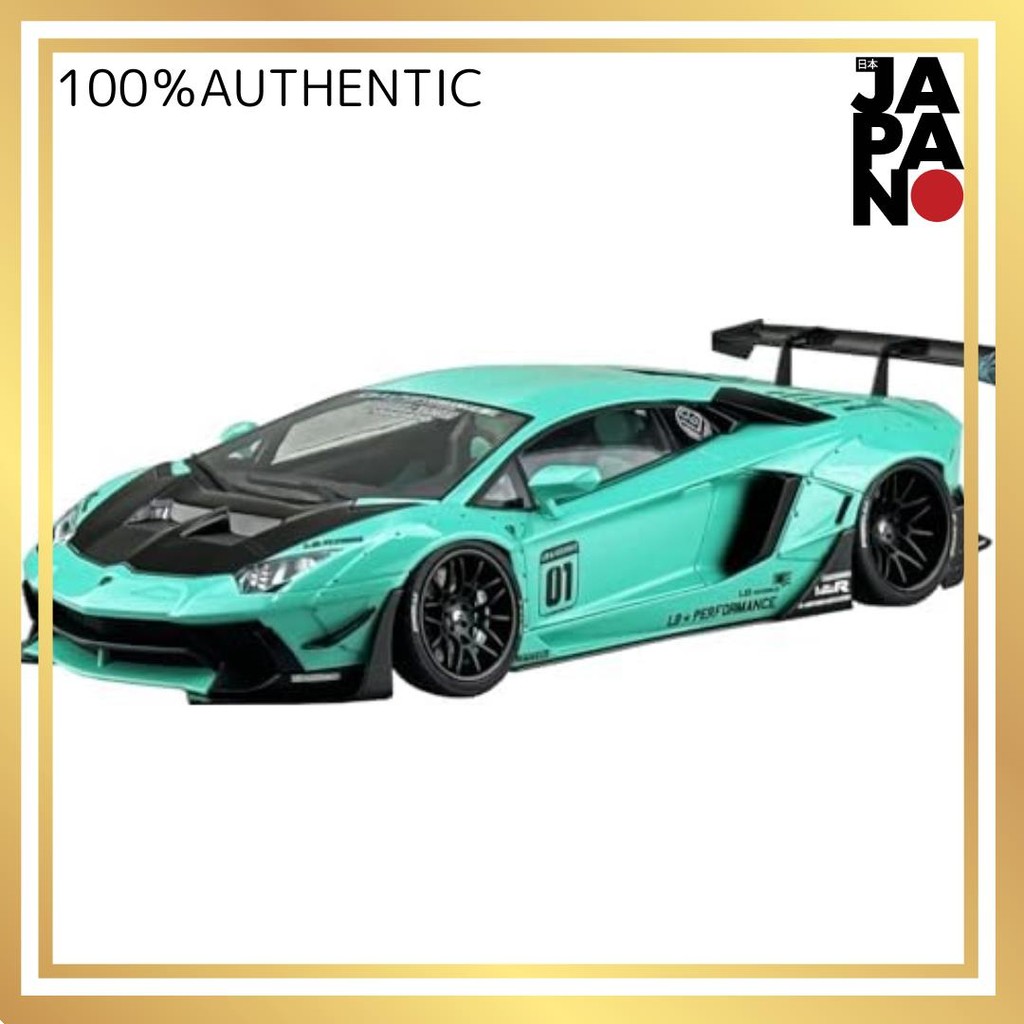 【Direct from Japan】Aoshima Bunka Kyozaisha 1/24 Liberty Walk Series No.21 LB Works Lamborghini Aventador Limited Edition Ver.2 โมเดลพลาสติก