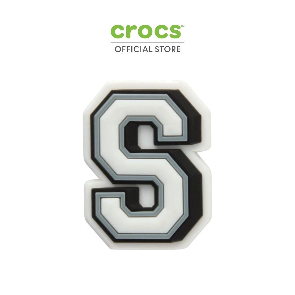 CROCS ตัวติดรองเท้า JIBBITZ LETTER S รุ่น 10007012