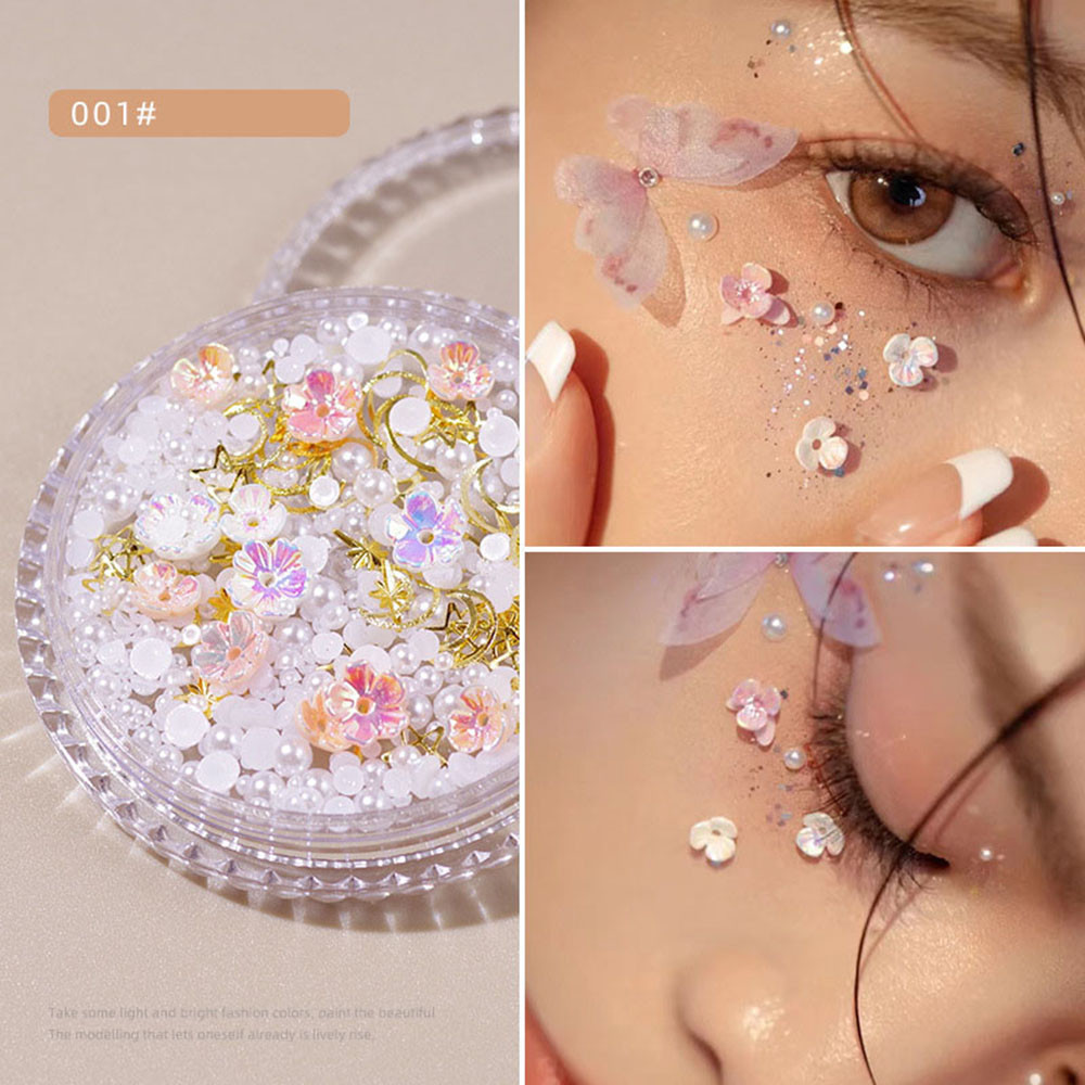 Face stick shell DIY diamond กล่องสวยเงางามและสวยงาม