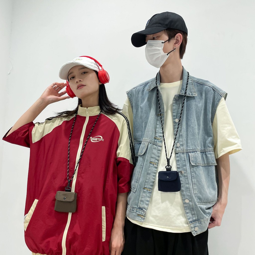 คอแขวนกระเป๋าเงินเหรียญสไตล์น่ารักแฟชั่นใหม่แบบพกพา