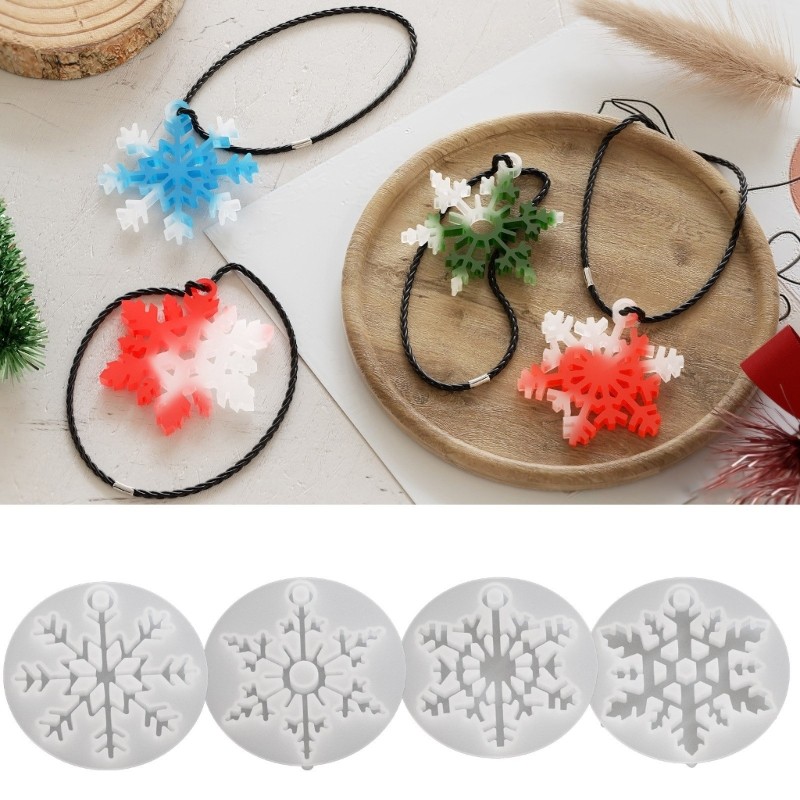 Stay Jewelry Crafting Silicone Snowflake Molds For Epoxy Resin Projects รวมถึงต่างหูสร้อยคอและออกแบบ