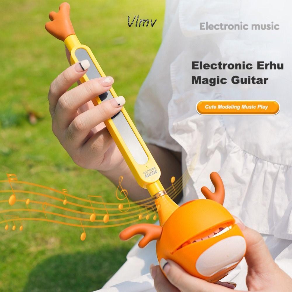 Vlmv Otamatone ของขวัญยีราฟปลาวาฬสําหรับเด็กผู้ใหญ่เครื่องดนตรีอิเล็กทรอนิกส์, เสียงมายากลตลก Synthesizer เสียง