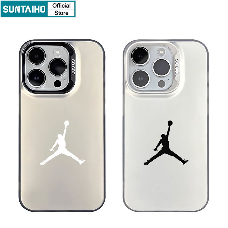 Suntaiho เคสไอโฟน คุณภาพสูง Blue Ball Flying Man รูปแบบเคสโทรศัพท์สําหรับ Iphone 16 15 14 13 12 11 Pro Max TPU ซิลิคอนนุ่มพรีเมี่ยมกันกระแทกปกหลัง