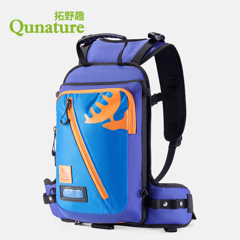 Quature กระเป๋าสกีเด็กสายรัดฝึกสกีป้องกันฉุด 7L กระเป๋า Multi-Part Support Anti-Slip Anti-Falling Ki