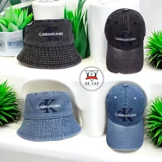 พร้อมส่ง หมวกบักเก็ต งานปัก ตัดเย็บละเอียด ราคาถูกเกินคุ้ม ผ้ายีนส์ บังแดด