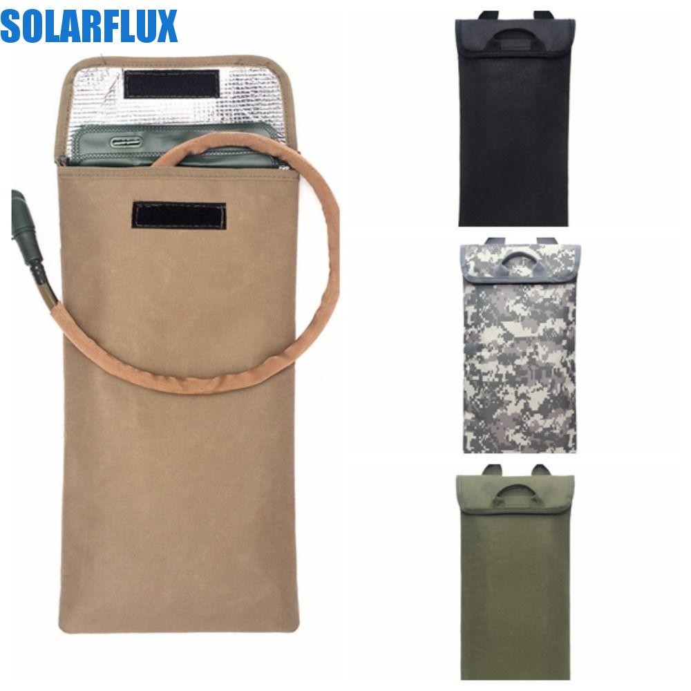 Solarflux กระเป๋าเป้สะพายหลังน้ํา ถุงเก็บความเย็นฉนวน 3L น้ําหนักเบา ฉนวนกันความร้อนสําหรับเดินป่า