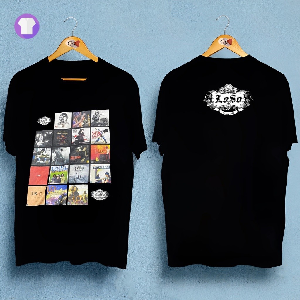 🎵 เสื้อยืดวง Loso Since 1996 ผ้าฝ้าย 100% ลายชัด แฟชั่นร็อค ใส่สบาย S-5XL พร้อมส่ง!
