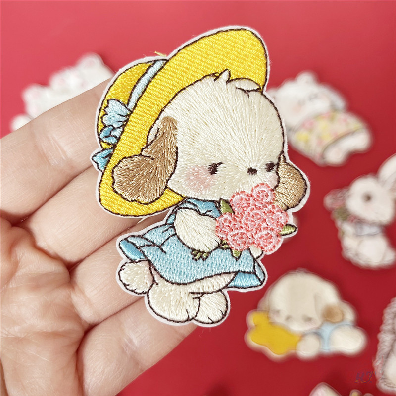 ☸ ถาม แพทช์สติกเกอร์ติดด้วยตนเองเด็กอ่อนสัตว์ ☸ 1 ชิ้น DIY เหล็กบนเย็บเสื้อผ้ากระเป๋าอุปกรณ์เสริมตกแต่งป้ายแพทช์ - รูปที่ 4