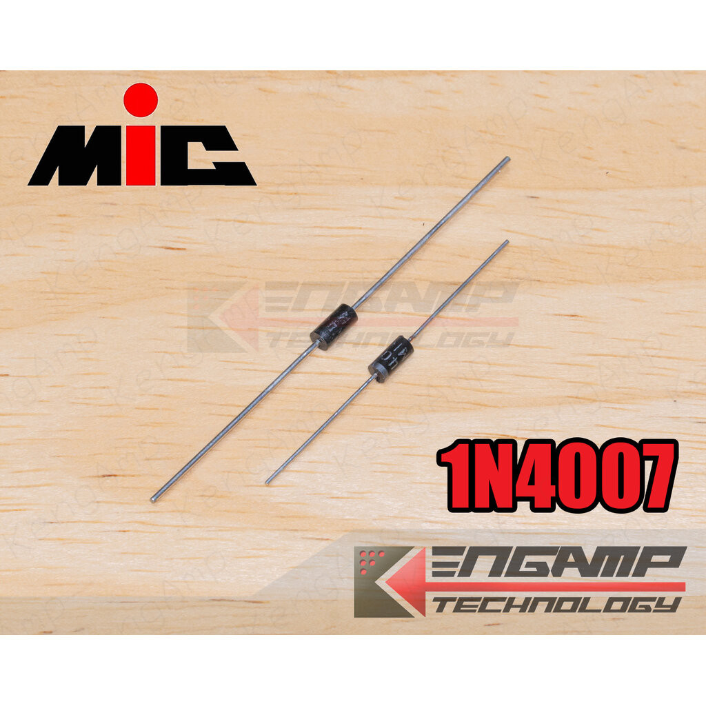 (สินค้ามีตัวเลือก) [DIOD] 1N4007 MIC DIOD 1A 700V DO-41