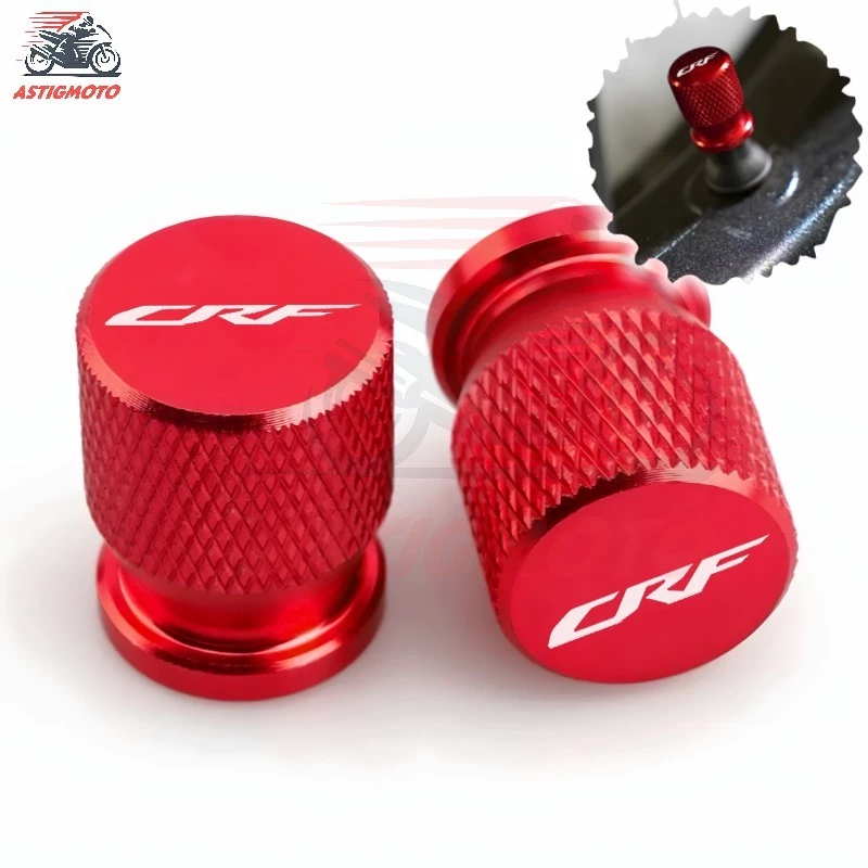 สําหรับHonda CRF 150 Full r 2021 2022 Universalรถจักรยานยนต์CNCล้อยางวาล์วStem Capsวาล์วPitoครอบคลุม