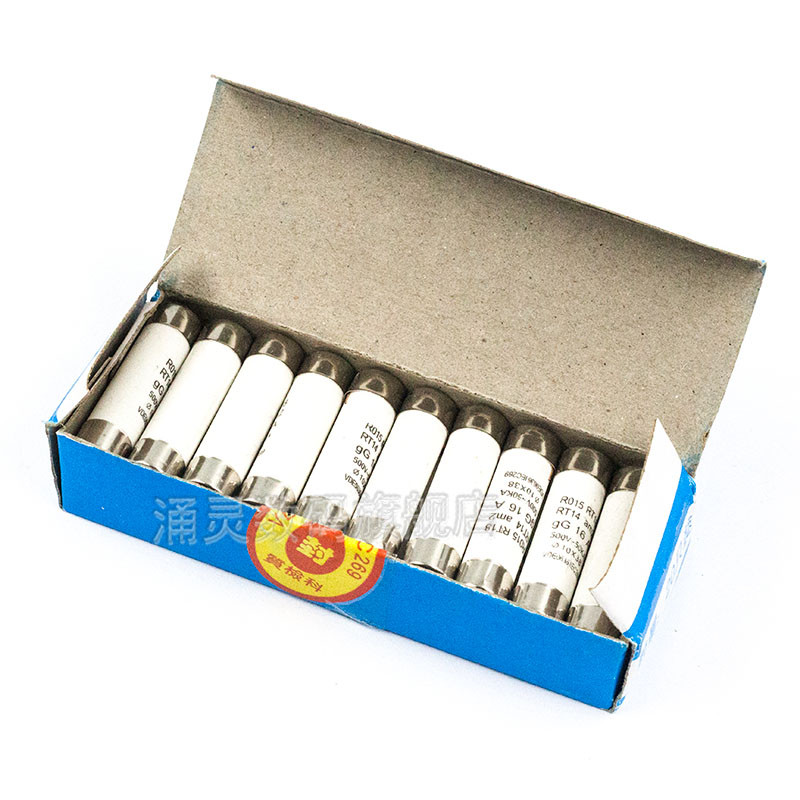 R015 ฟิวส์ RO15/RT18 1A2A5A10A16A20A25A32A ฟิวส์เซรามิคท่อ 10 * 38 มม. - รูปที่ 3