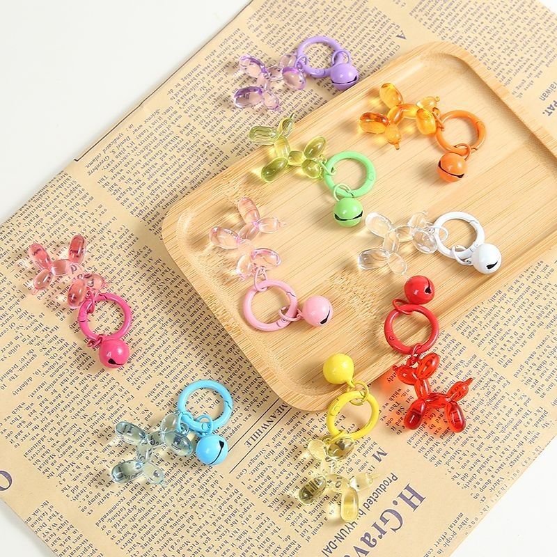 น่ารักการ์ตูนบอลลูนสุนัขพวงกุญแจ DIY สําหรับผู้หญิงสาว Y2K กระเป๋าจี้คู่พวงกุญแจรถเครื่องประดับของขวัญอุปกรณ์ตกแต่ง ราคา ถูกที่สุด ดีลบีเคเค แกลเลอรีภาพที่ 9