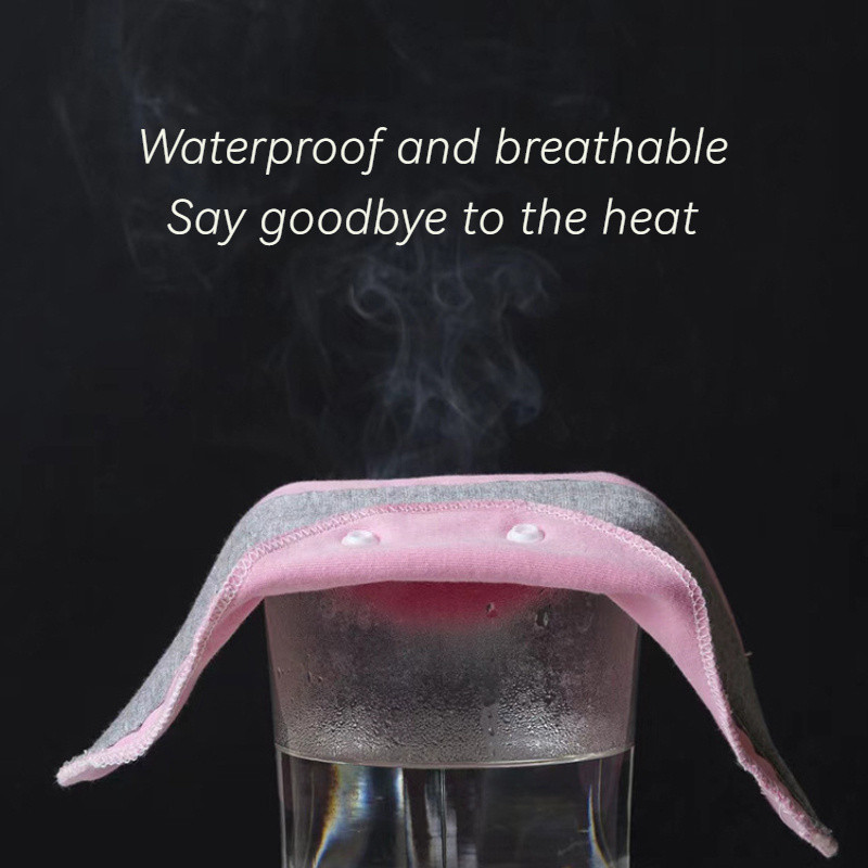 5ชิ้นกันน้ํารั่วผ้าอนามัยล้างทําความสะอาดได้ผ้าฝ้ายกางเกงสมุทรผ้าแผ่นตั้งครรภ์ประจําเดือนแผ่นของขวัญเขา/เส - รูปที่ 4