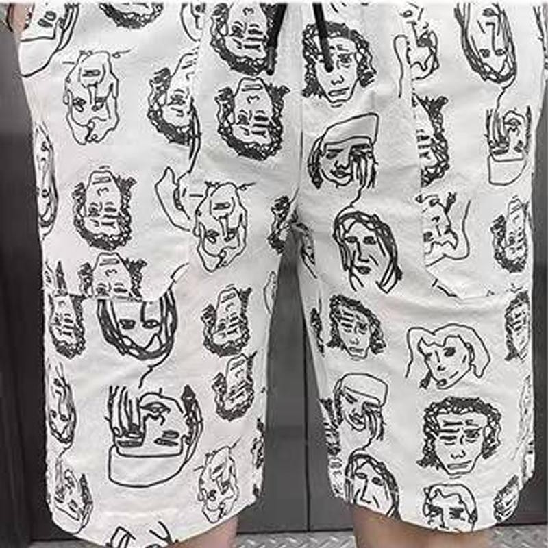 กางเกงขาสั้น กางเกงขาสั้นลำลอง แห้งเร็ว กางเกงขาสั้น เอวยางยืดคุณภาพดีและราคาถูก ขายร้อนในญี่ปุ่น เกาหล ฟรีไซร์ เอว 28-4