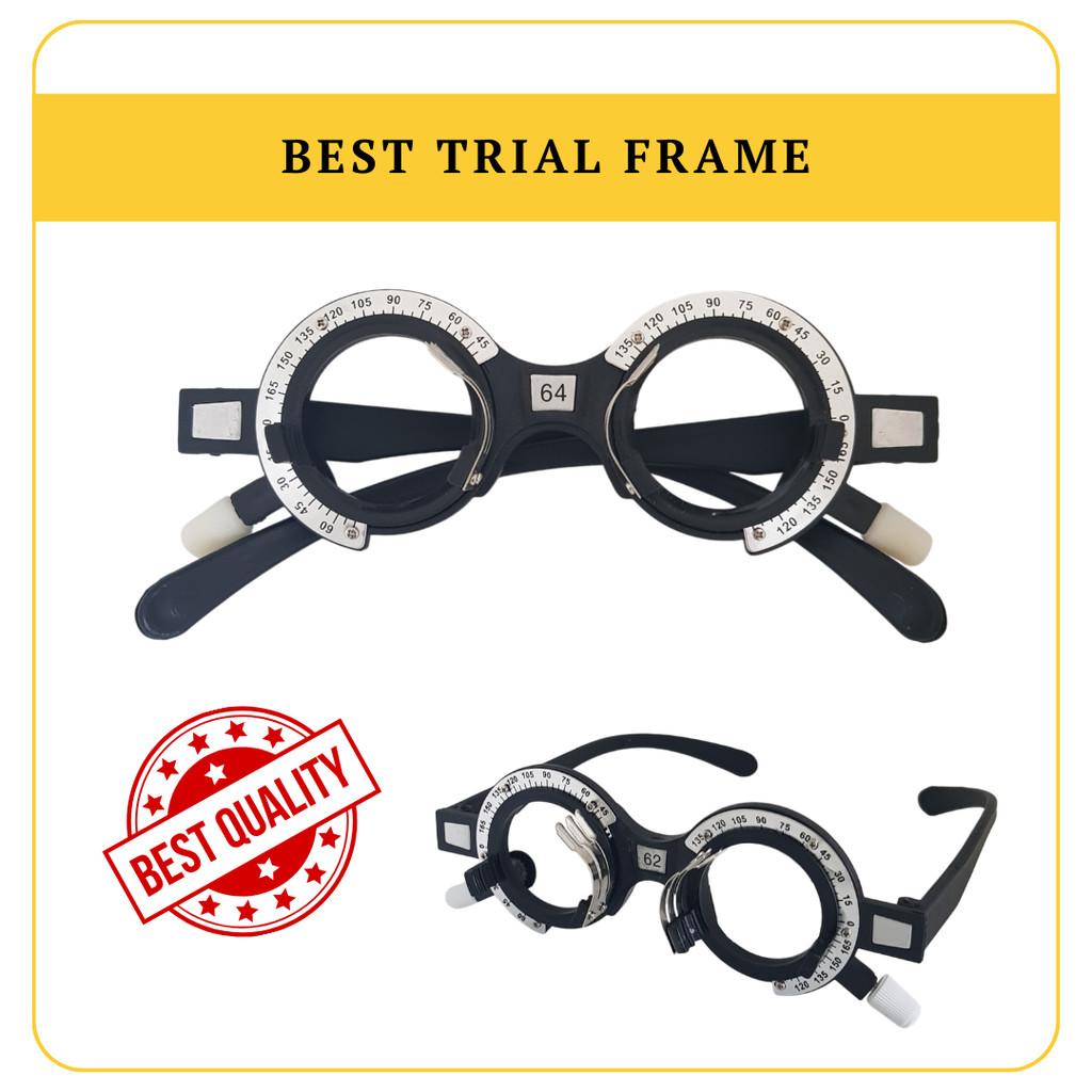 MATA TRIAL FRAME TRIAL OPTICAL GLASSES KIR TOOL EYE EXAMINATION PD 56-70