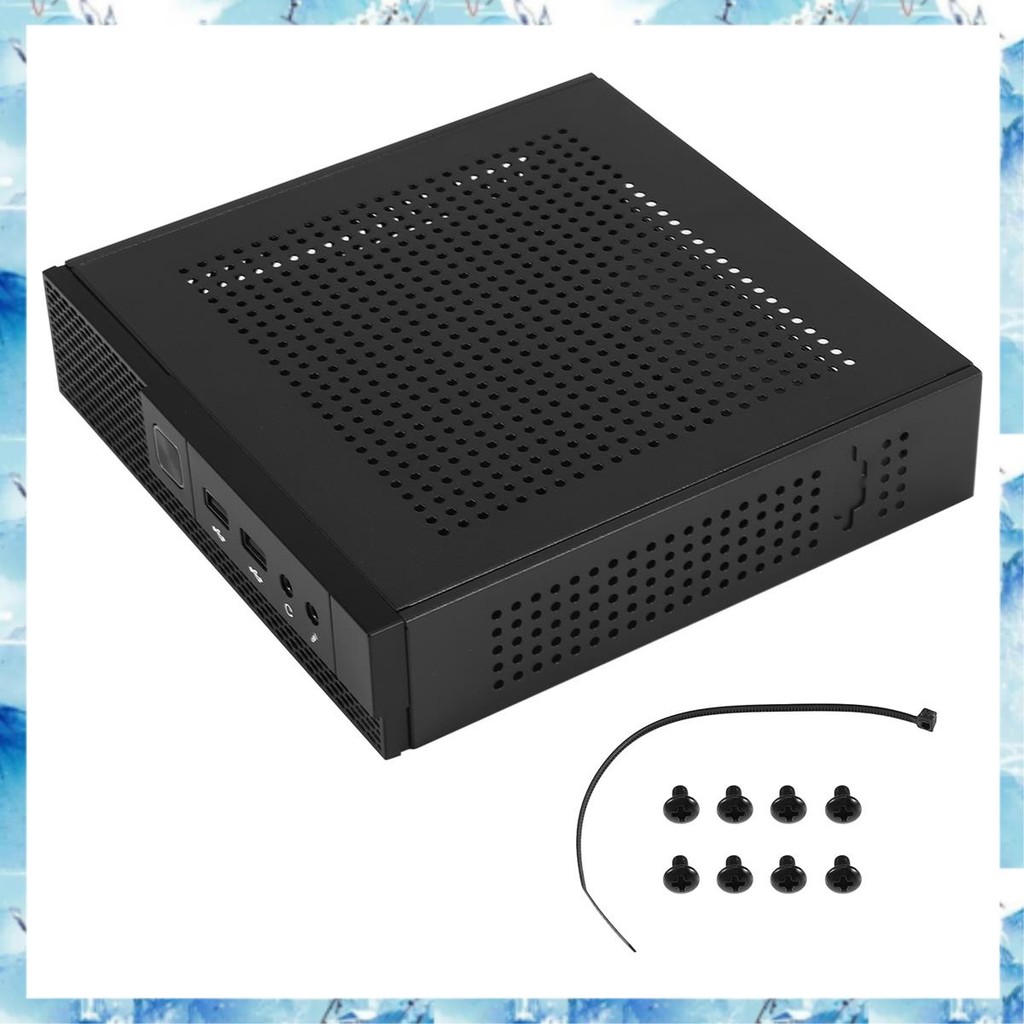 [ ] ITX Computer Case TX02 Mini Desktop Case Industrial Control HTPC Case