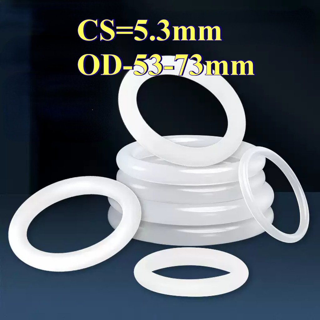 O Ring โอริงสีขาว CS5.3mm * OD58mm Silicone O-Ring