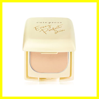 Cute Press Evory Perfect Skin Plus Vitamin E Foundation Powder 5g #P2คิวท์เพรส แป้งผสมรองพื้น สูตรปราศจากน้ำหอม ขนาด...