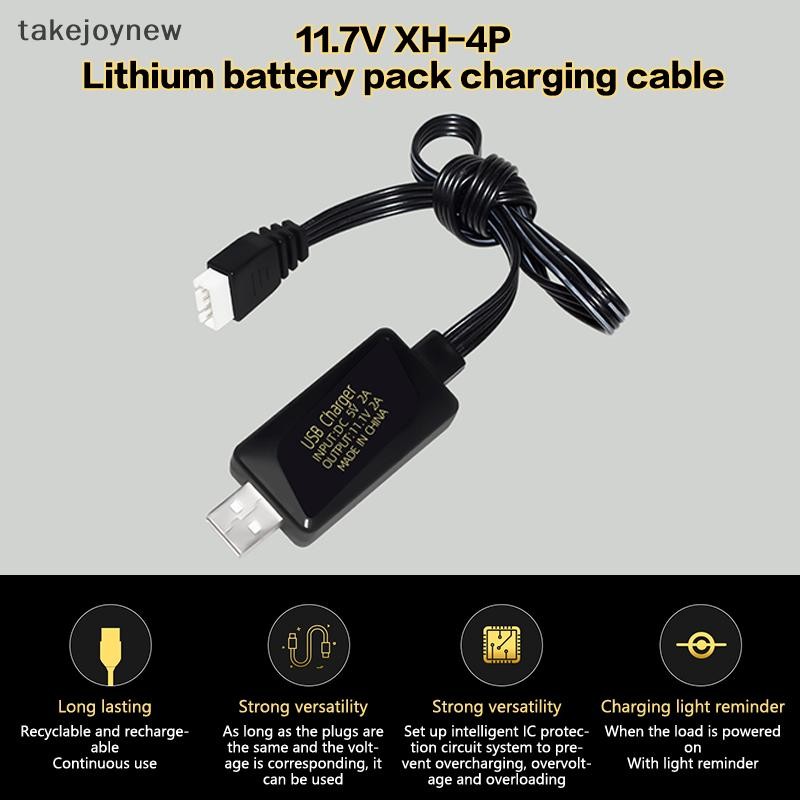 [takejoynew] เครื่องชาร์จแบตเตอรี่ลิเธียมไอออน 11.1V 3S บาลานซ์แบตเตอรี่ Li-ion พร้อมไฟป้องกัน เครื่